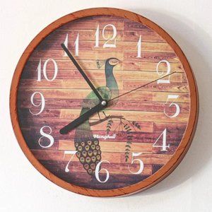 12 Inch Non Ticking Wall Clock Modern Home & Office Décor